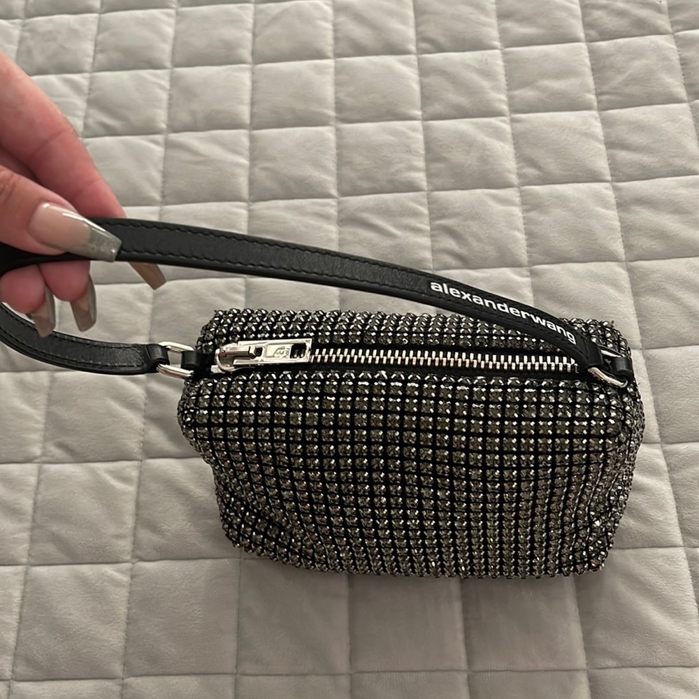 Alexander wang rhinestone bag